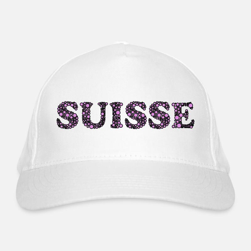 SWITZERLAND Organic Baseball Cap
