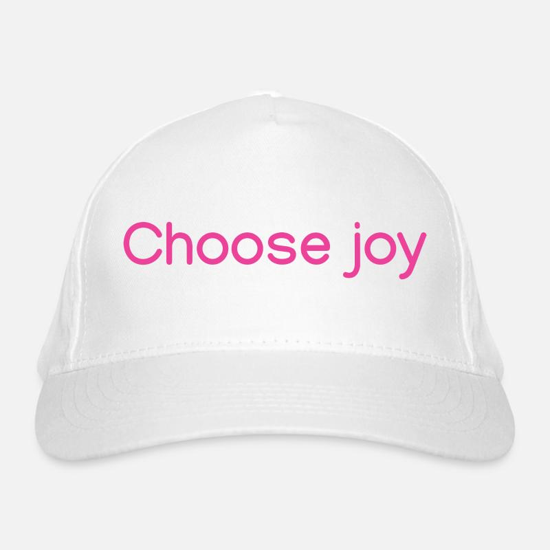 Wählen Sie joy Pink Bio-Baseballkappe