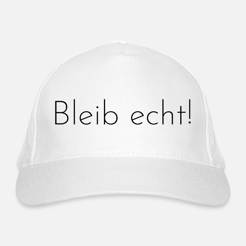 Restez réalistes ! Casquette classique bio