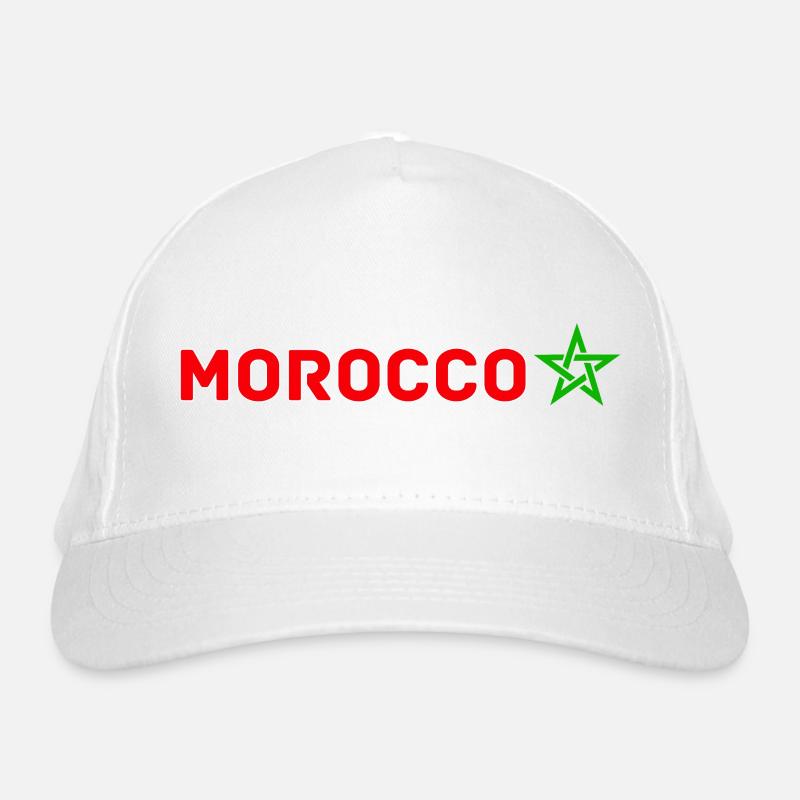Morocco Graphic Funny Morocco Nation Flag Morocco Casquette classique bio