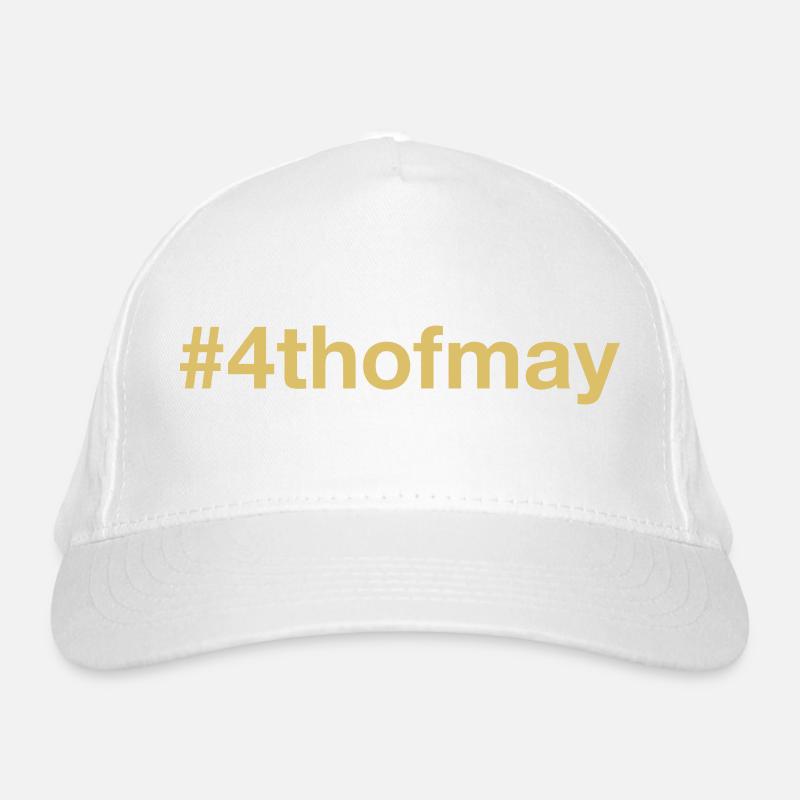 né le 4 mai Anniversaire anniversaire Casquette classique bio