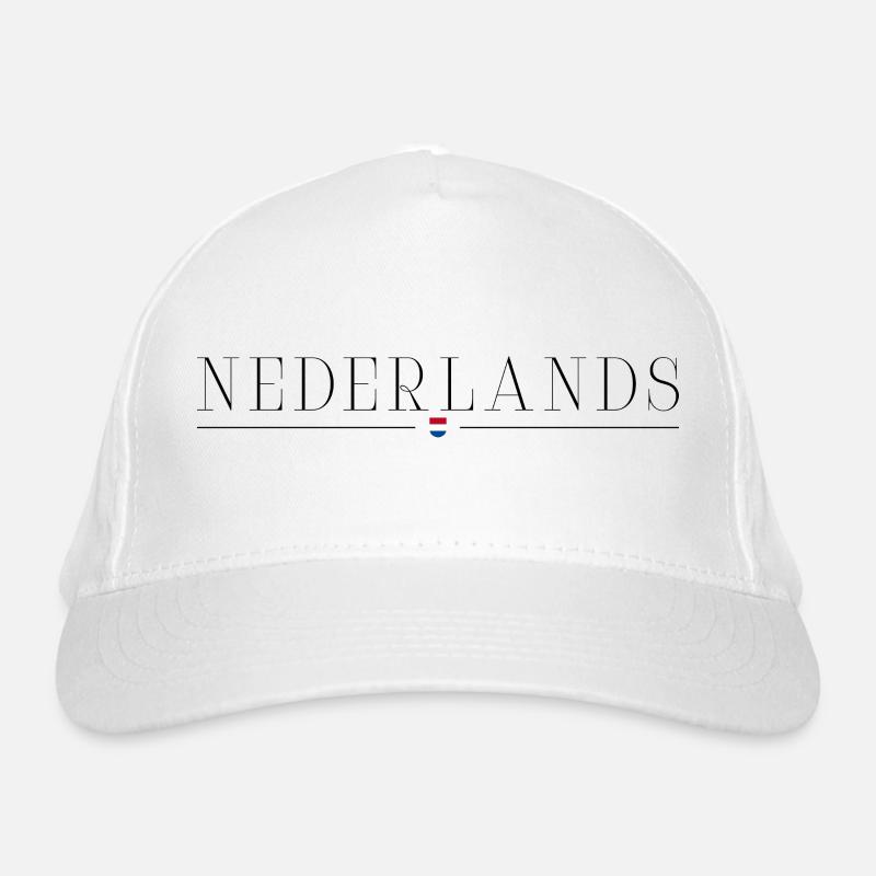 Ich liebe Niederlande Bio-Baseballkappe