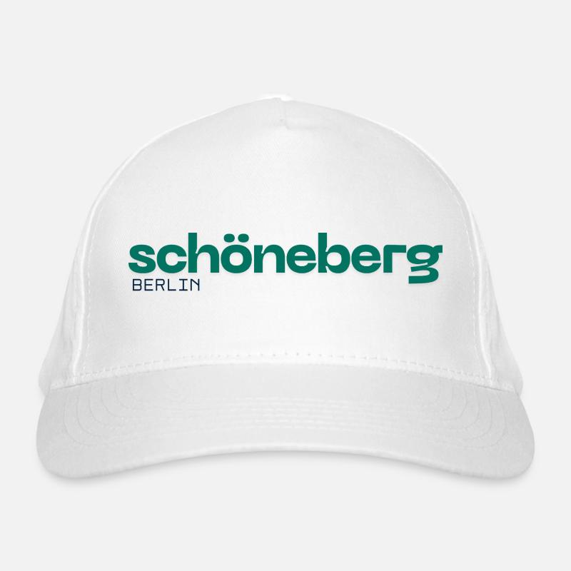 Schöneberg Berlin - Schlichtes Design Bio-Baseballkappe