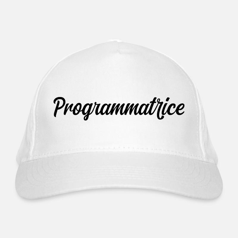 Programmatrice Informatique Code Développeuse Web Casquette classique bio