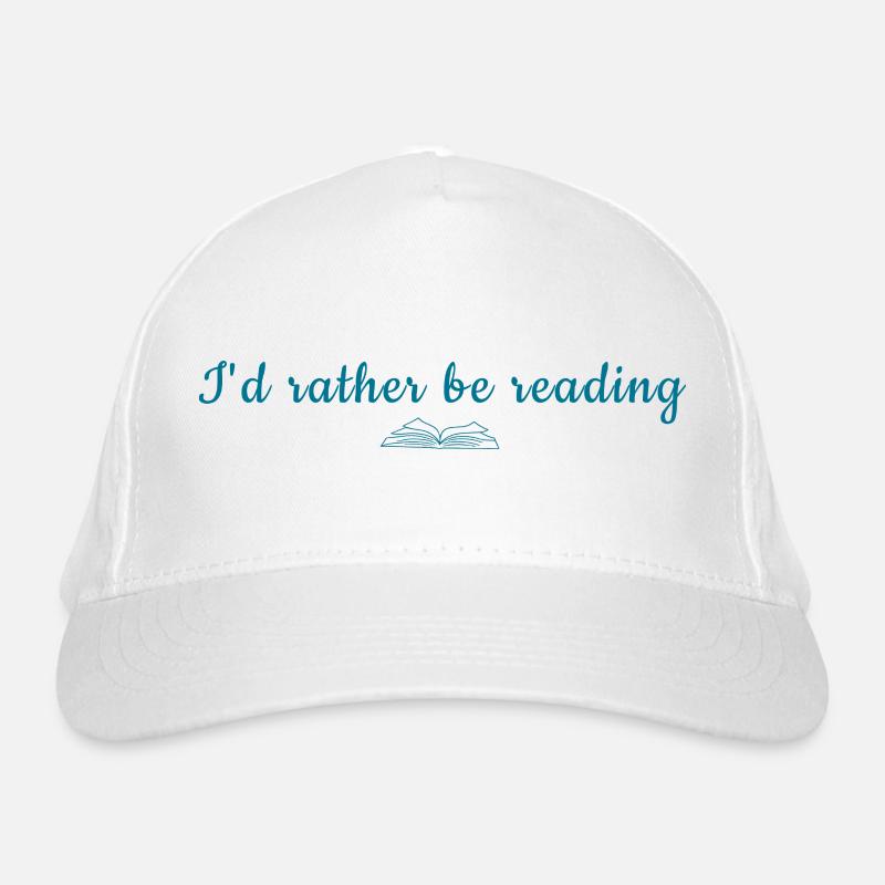 Je préfère lire Casquette classique bio