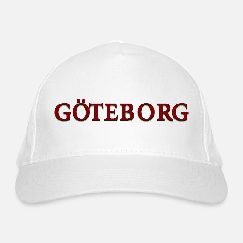 Göteborg Rot-blau Bio-Baseballkappe