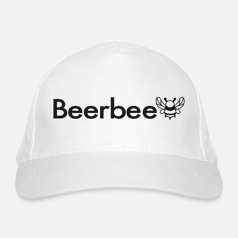Beerbee Bierbiene Malle Spruch TShirt Bio-Baseballkappe