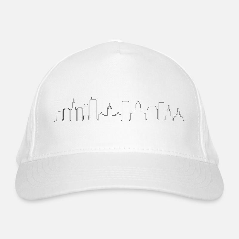 Skyline von Buffalo Bio-Baseballkappe