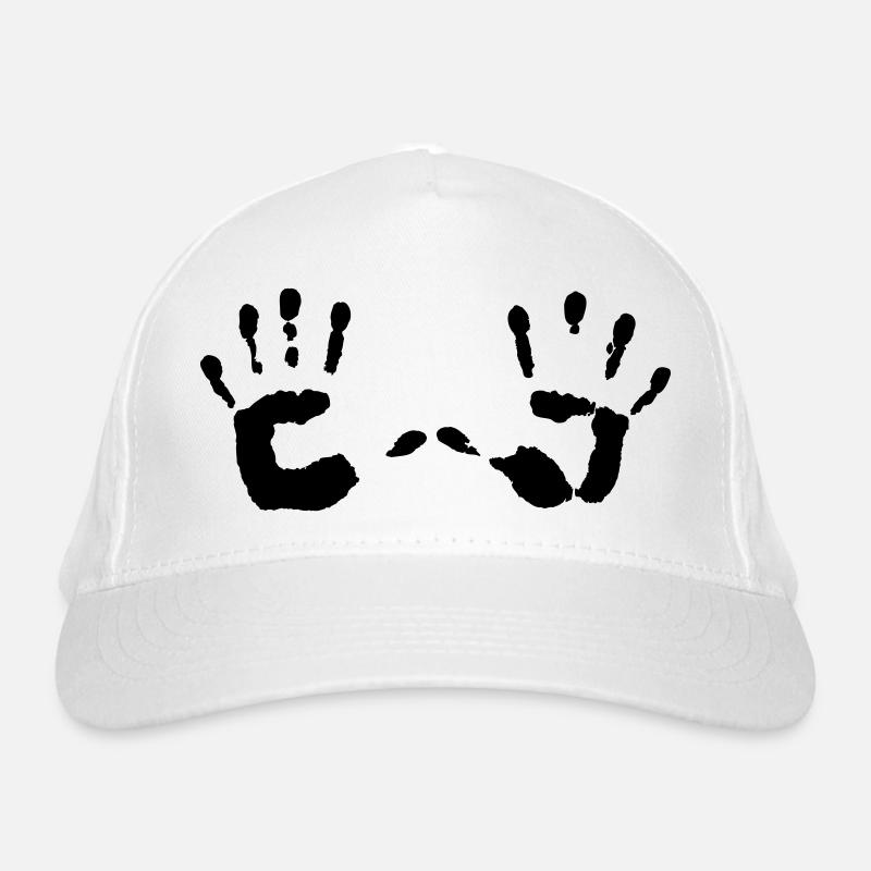 Hände - Hand Bio-Baseballkappe