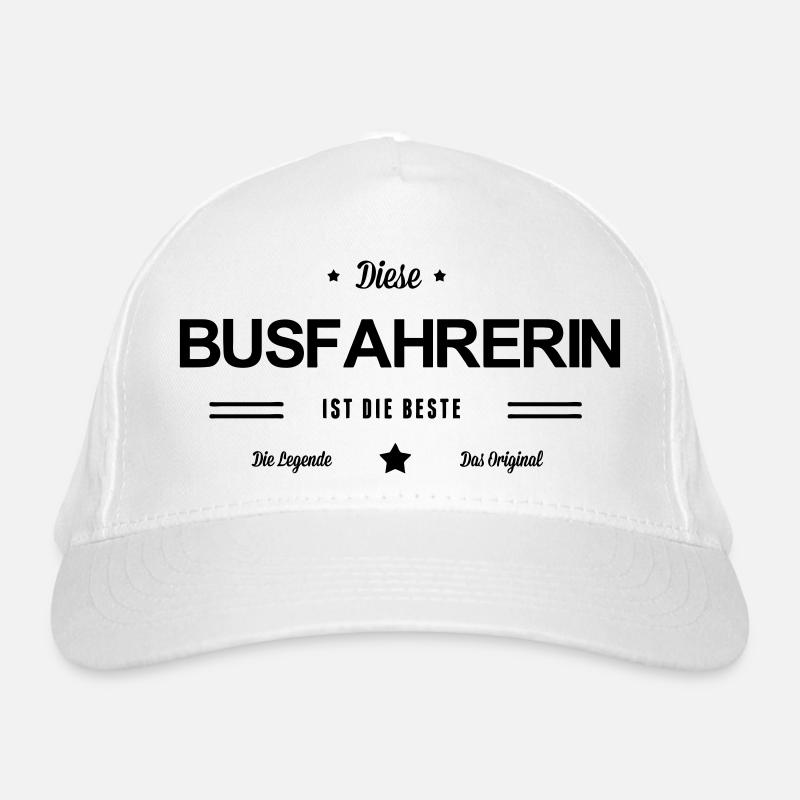 Beste Busfahrerin Bio-Baseballkappe