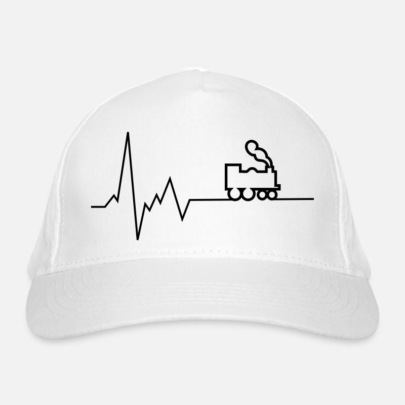 Chemin de fer Heartbeat Casquette classique bio