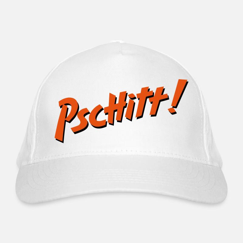 Pschitt Orange Organic Baseball Cap
