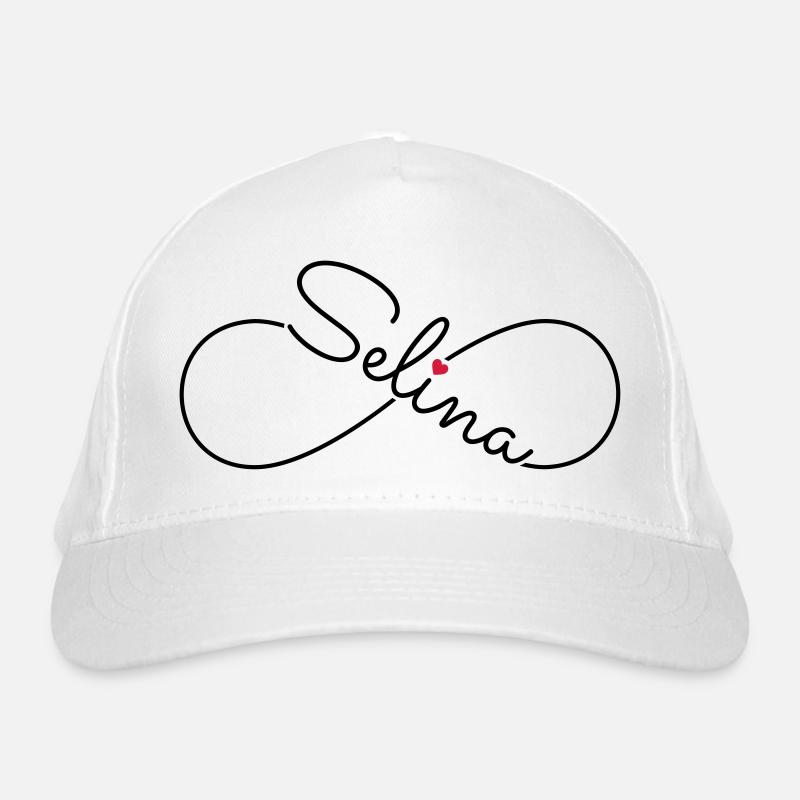Selina surname first name Organic Baseball Cap
