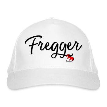 Fregger - Bio-Baseballkappe - Weiß - Vorne