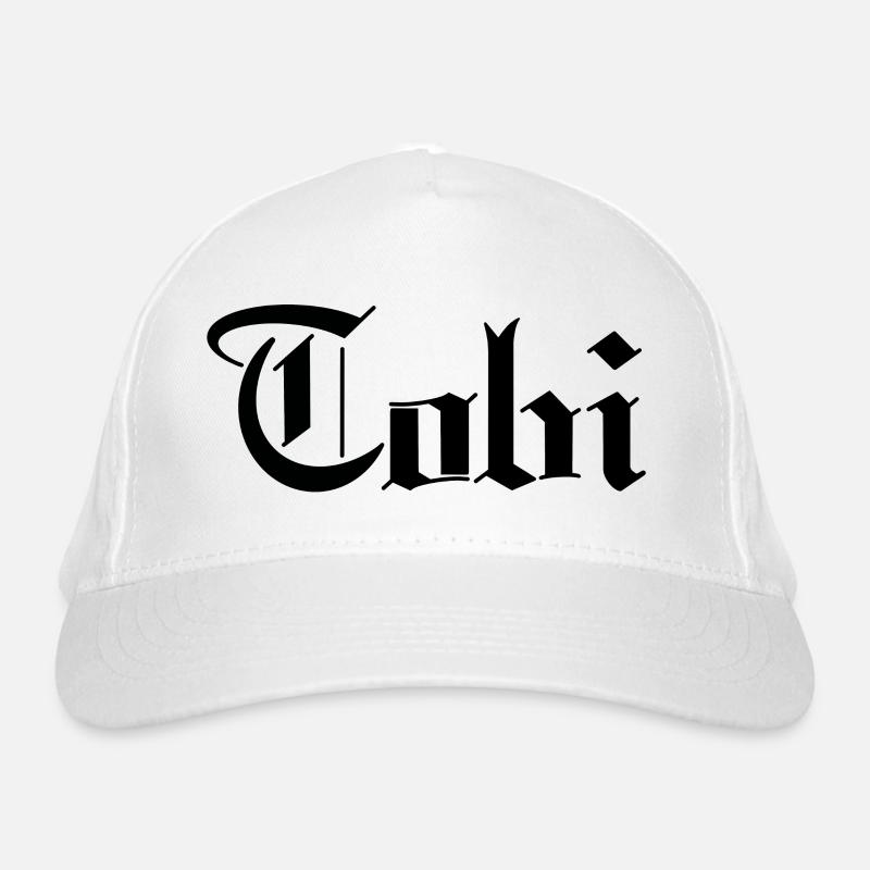 Tobi - Bio-Baseballkappe - Weiß