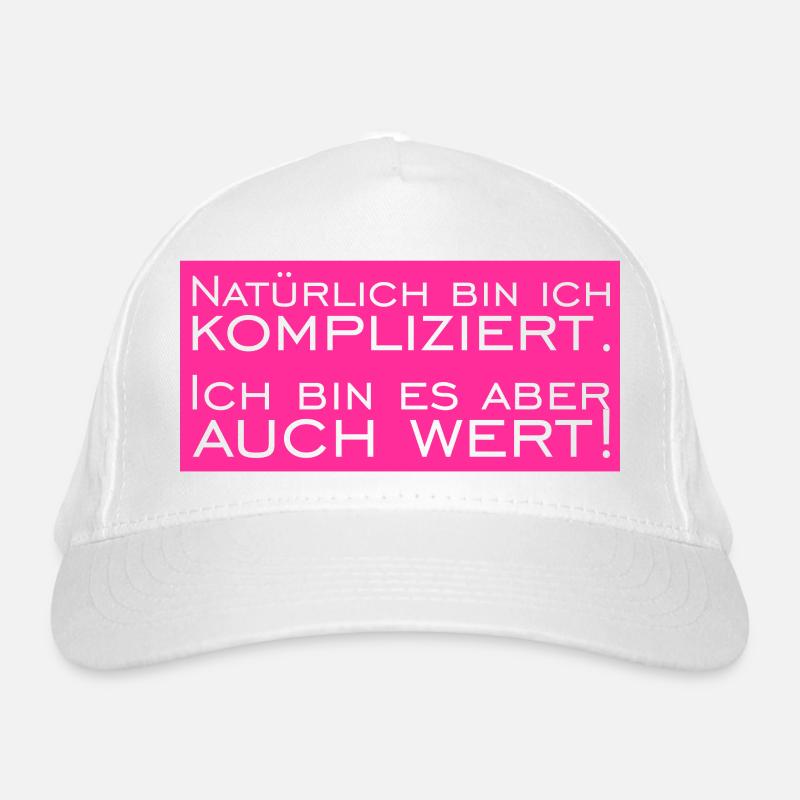 Of course I'm complicated Organic Baseball Cap