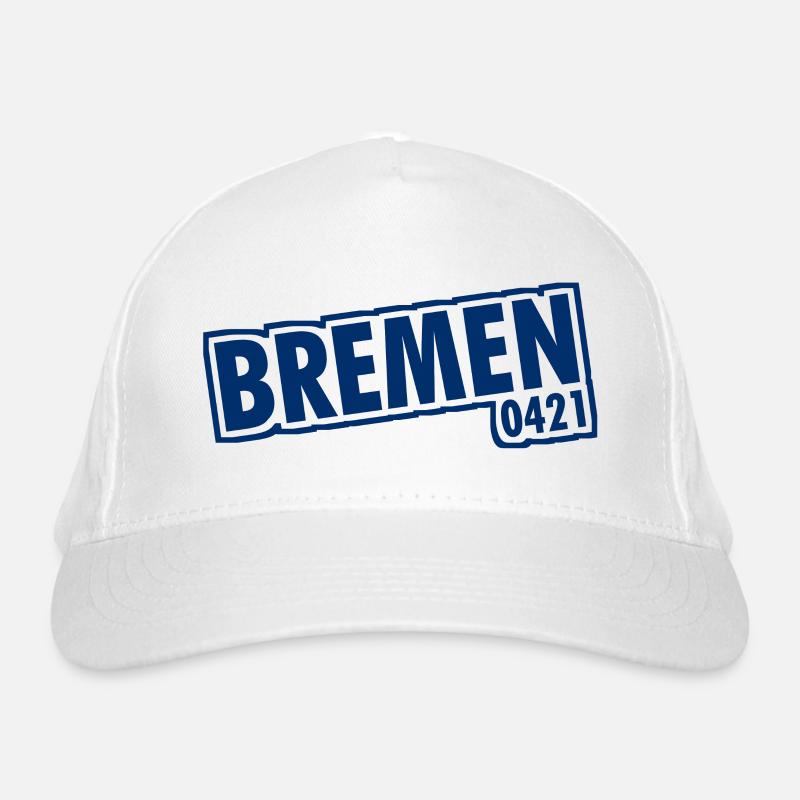 Bremen - 0421 - Area Code Organic Baseball Cap