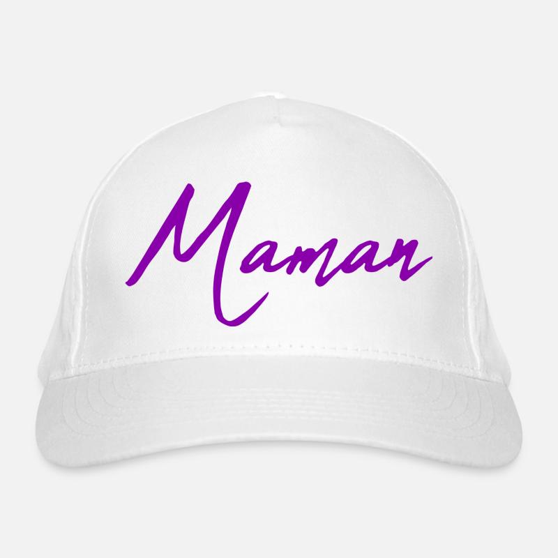 MUTTERTAG. HERZ. ALLES GUTE ZUM GEBURTSTAG. MAMA Bio-Baseballkappe
