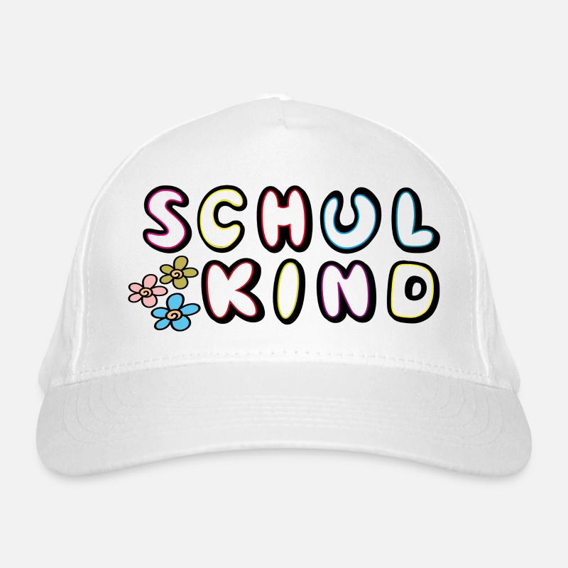 Schulkind 2026 Einschulung Bio-Baseballkappe