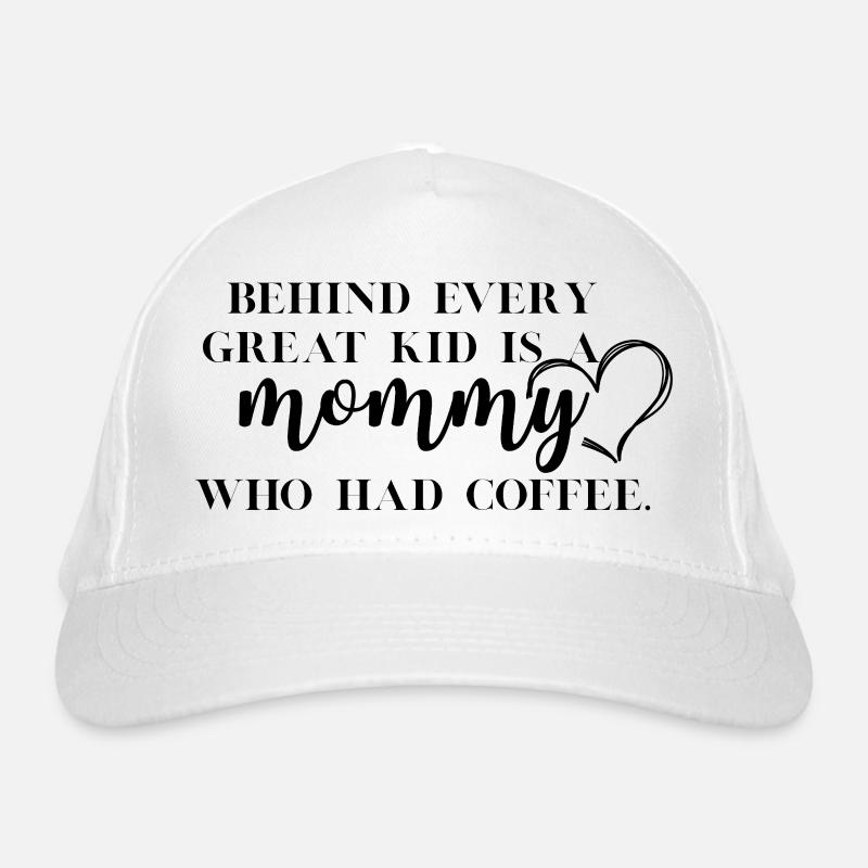 Funny Coffee Mom  Organic Baseball Cap