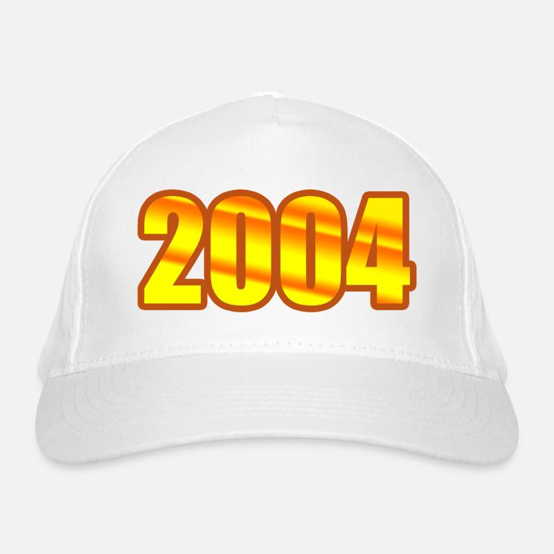 Year 2004 Organic Baseball Cap
