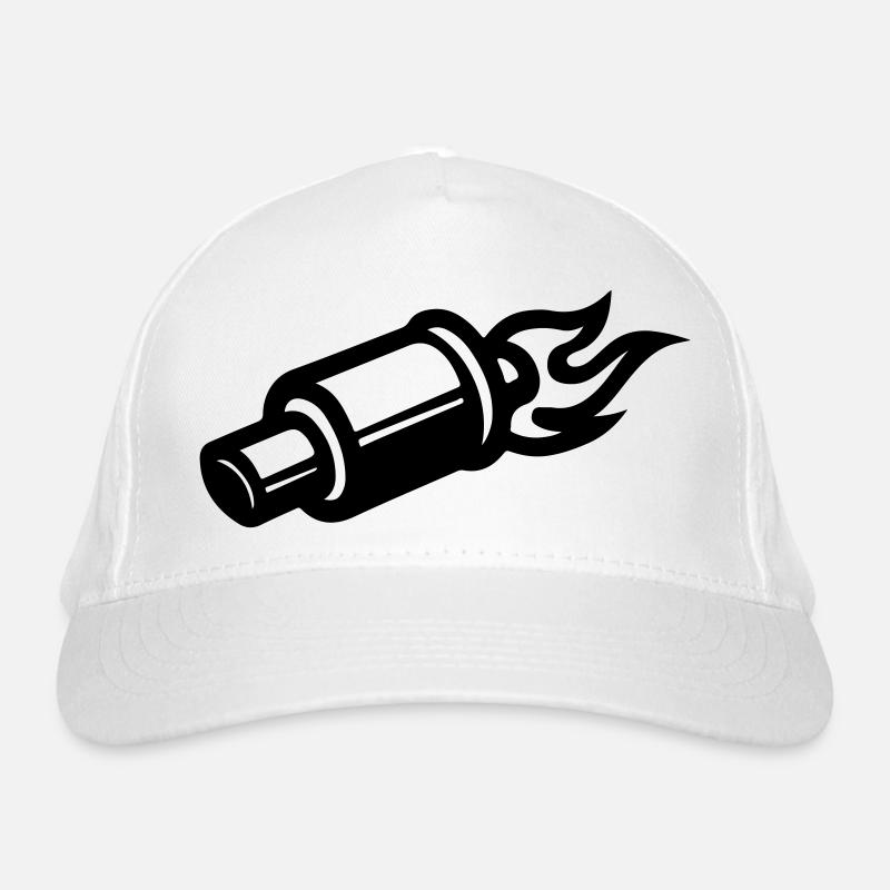 Exhaust Symbol Tuning Organic Baseball Cap