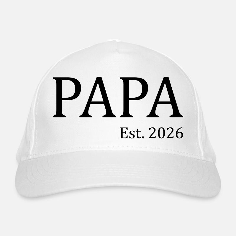 Papa 26 Bio-Baseballkappe