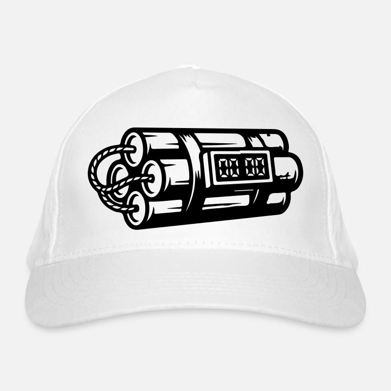 Time Bomb Explosive Dynamite Organic Baseball Cap