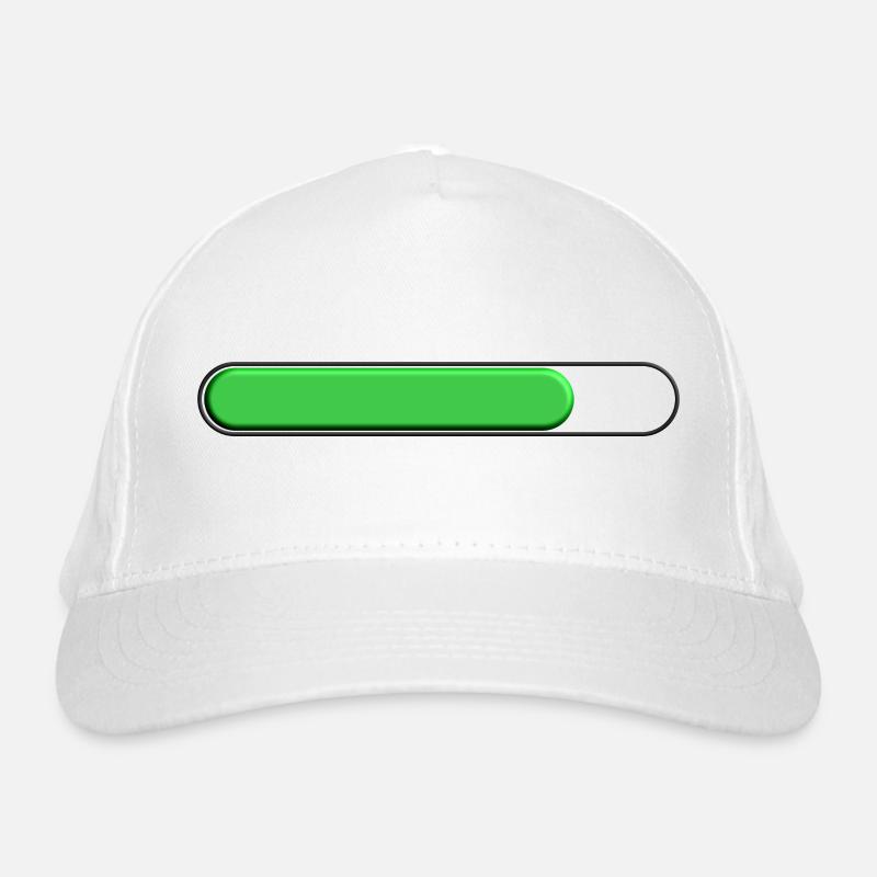 Average gauge Green (three quarters) Organic Baseball Cap