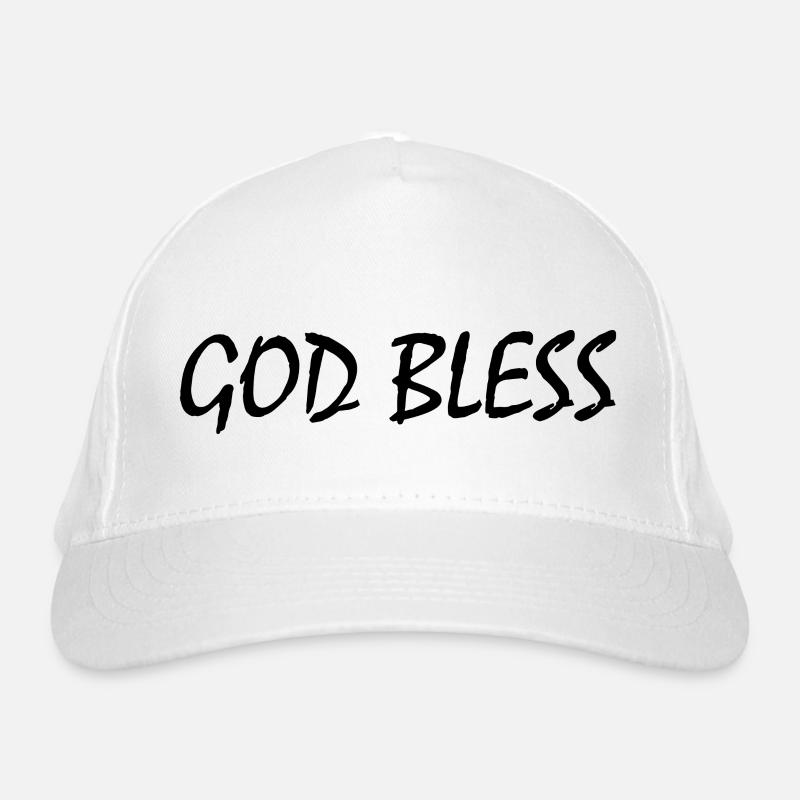God bless Casquette classique bio