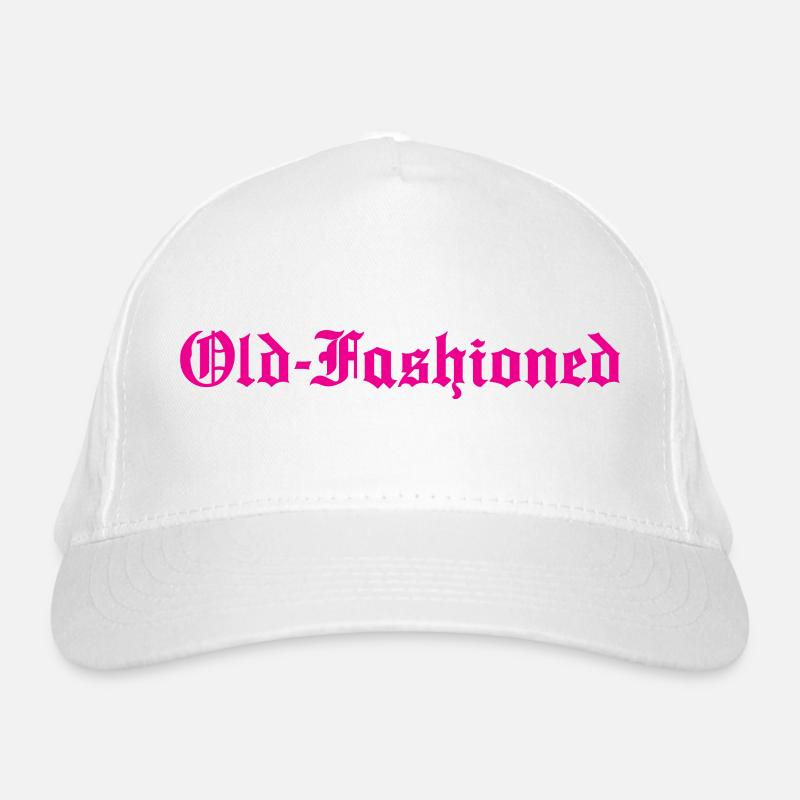 OLD-FASHIONED Old school Organic Baseball Cap