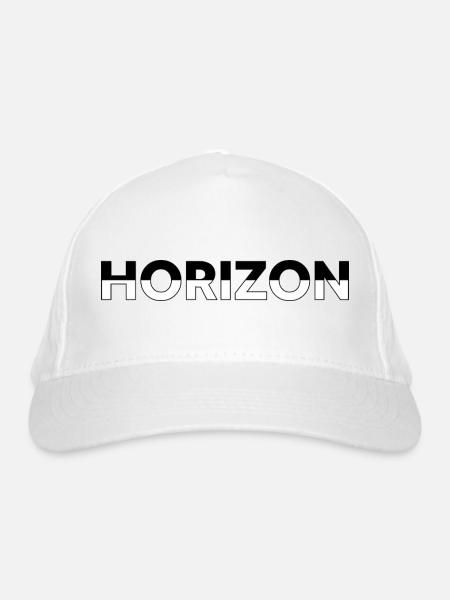Horizon - Casquette classique bio - blanc - Devant