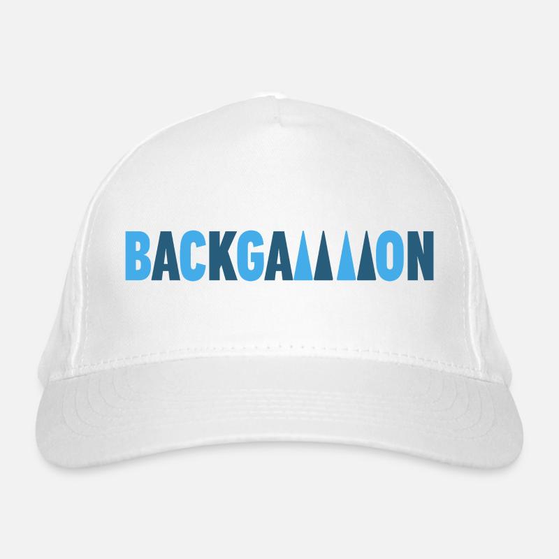 Backgammon Bio-Baseballkappe