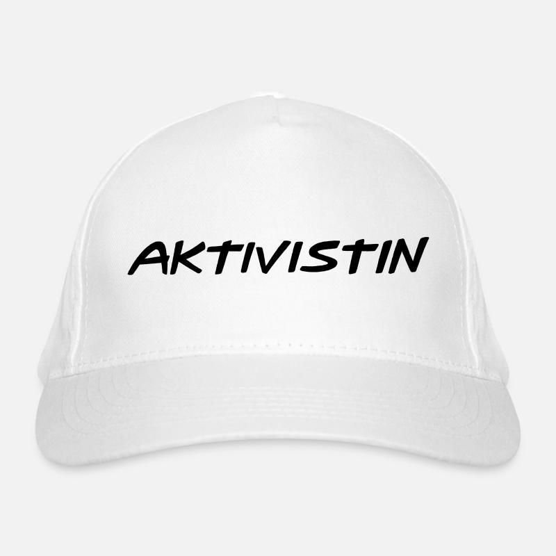 Aktivistin Bio-Baseballkappe