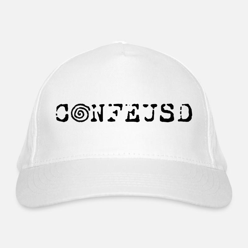 Confused Organic Baseball Cap