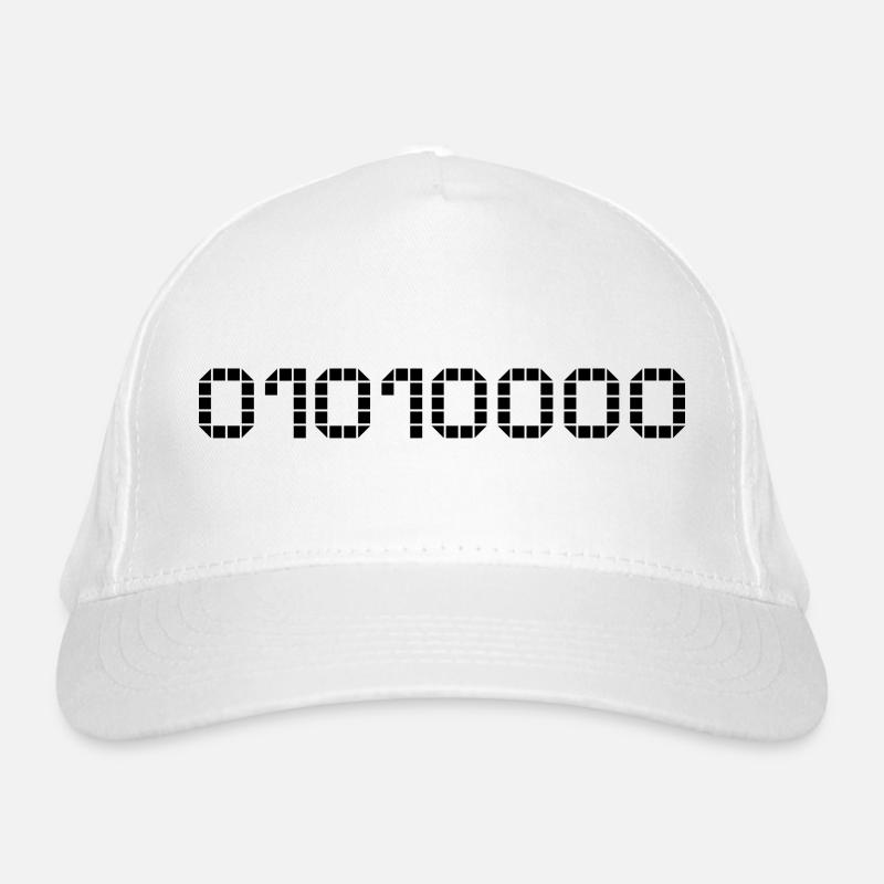 Binary notation - 80 Organic Baseball Cap