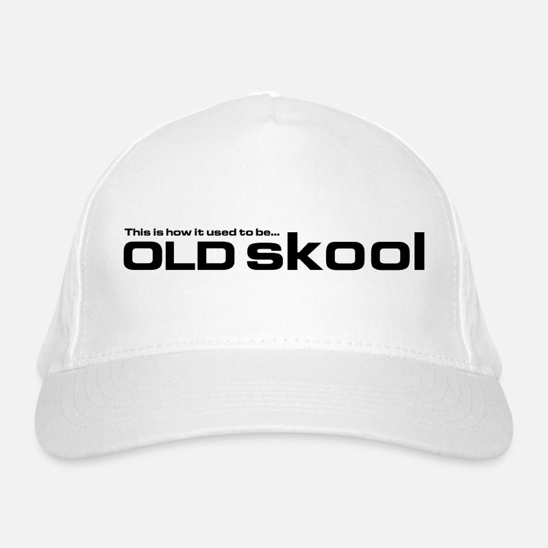 Old Skool Hardcore - C’est comme ça qu’il était avant Casquette classique bio