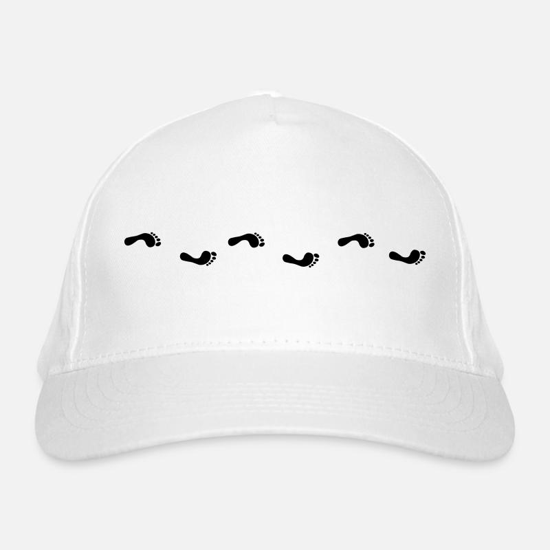 Empreintes de pas Casquette classique bio
