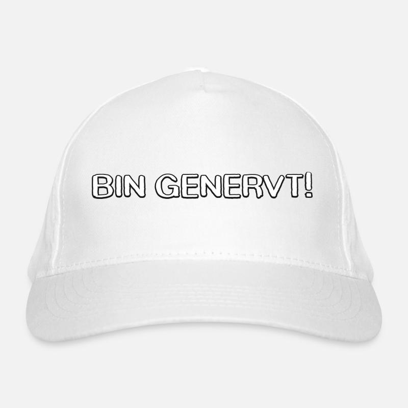 Genervt Bio-Baseballkappe