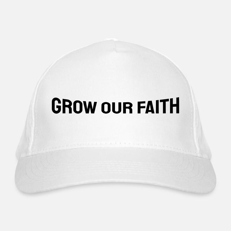 Faisons grandir nos croyances Casquette classique bio