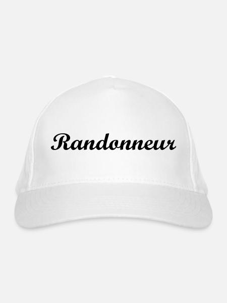 Randonneur - Casquette classique bio - blanc - Devant