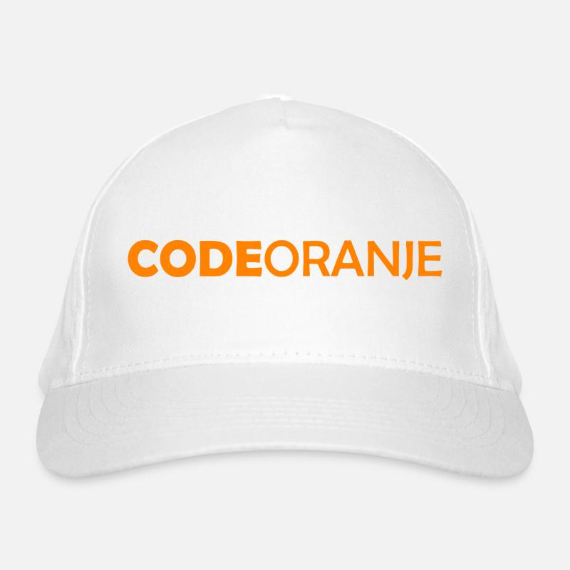 Code Oranje - Netherland - Niederlande - NL Bio-Baseballkappe
