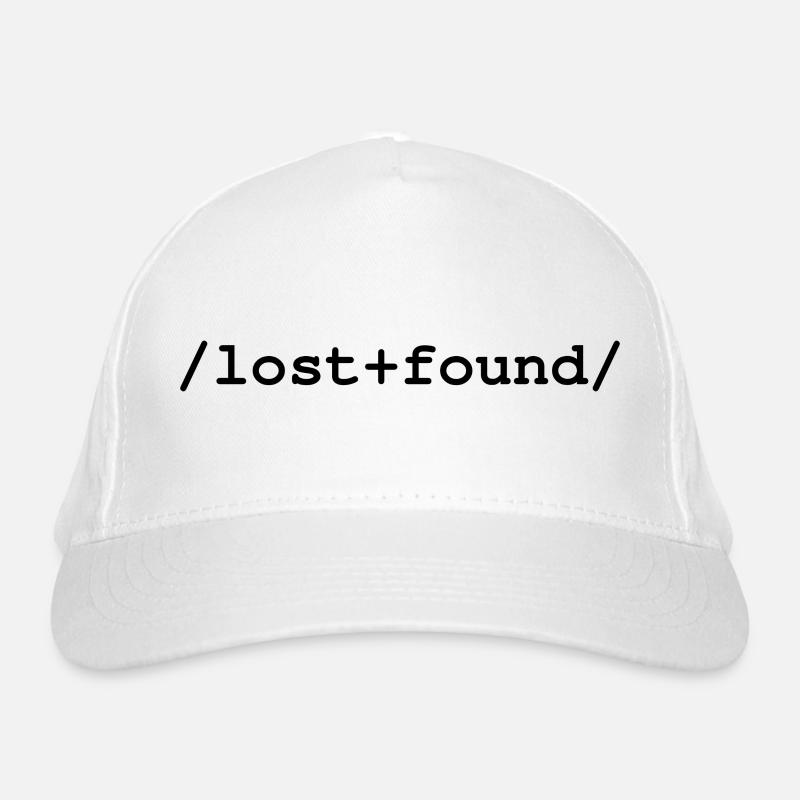 Lost+Found - /lost+found/ folder Organic Baseball Cap