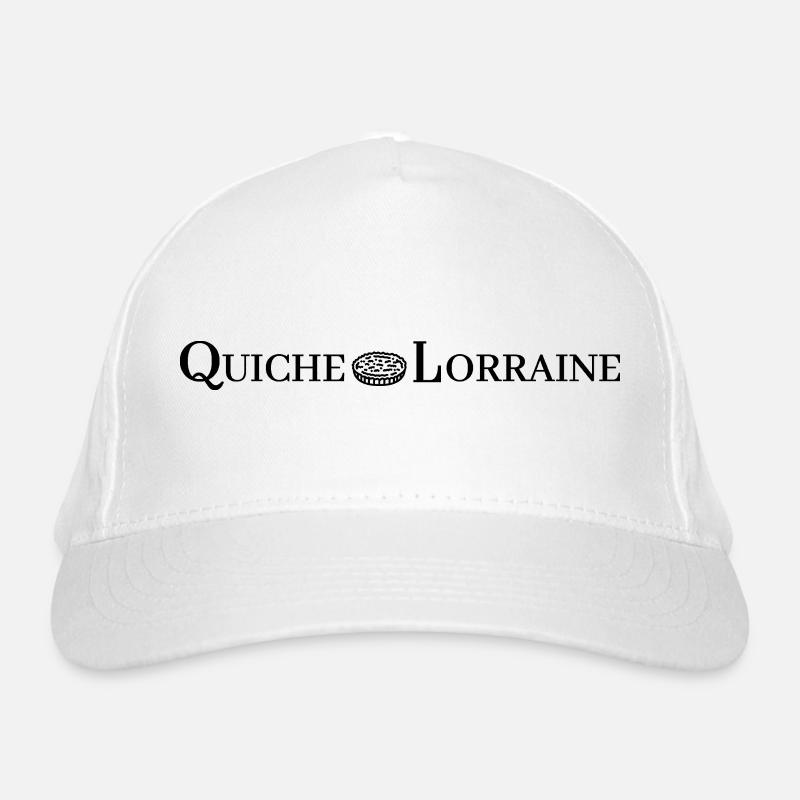 QUICHE LORRAINE (cooking) Organic Baseball Cap