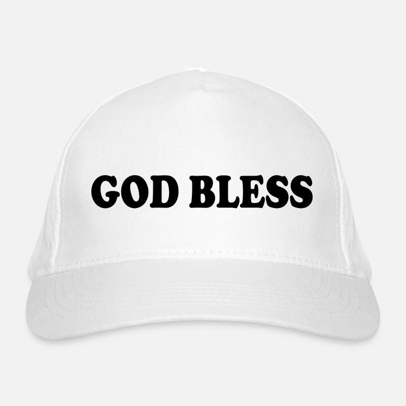 God bless Casquette classique bio