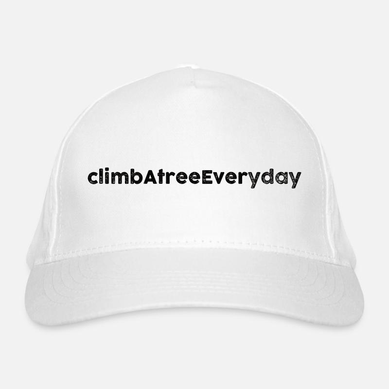 climbatreeeveryday Bio-Baseballkappe