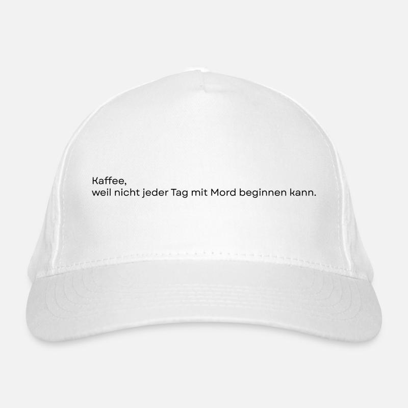 Kaffee_Spruch Casquette classique bio