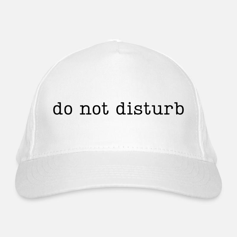 Bitte nicht stören Bio-Baseballkappe