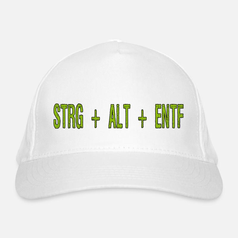 CTRL ALT DEL - Raccourci clavier Program Crash Casquette classique bio