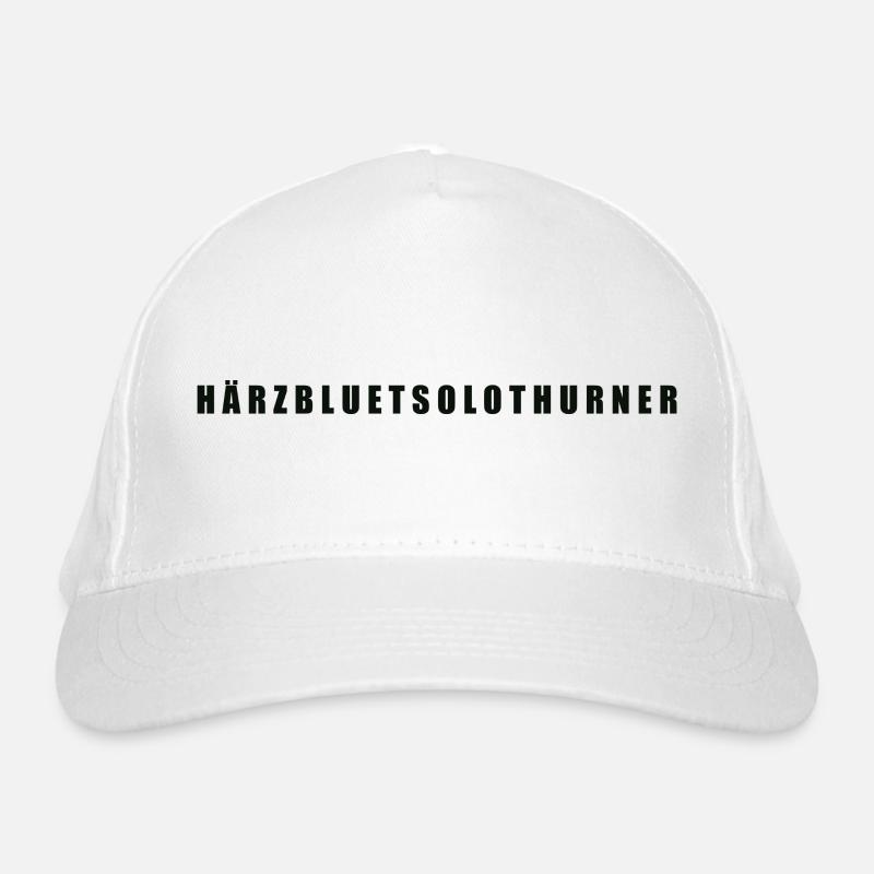 Härzbluetsolothurner Kanton Solothurn Bio-Baseballkappe